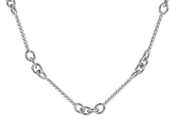 A328-78430: TWIST CHAIN (22IN, 0.8MM, 14KT, LOBSTER CLASP)