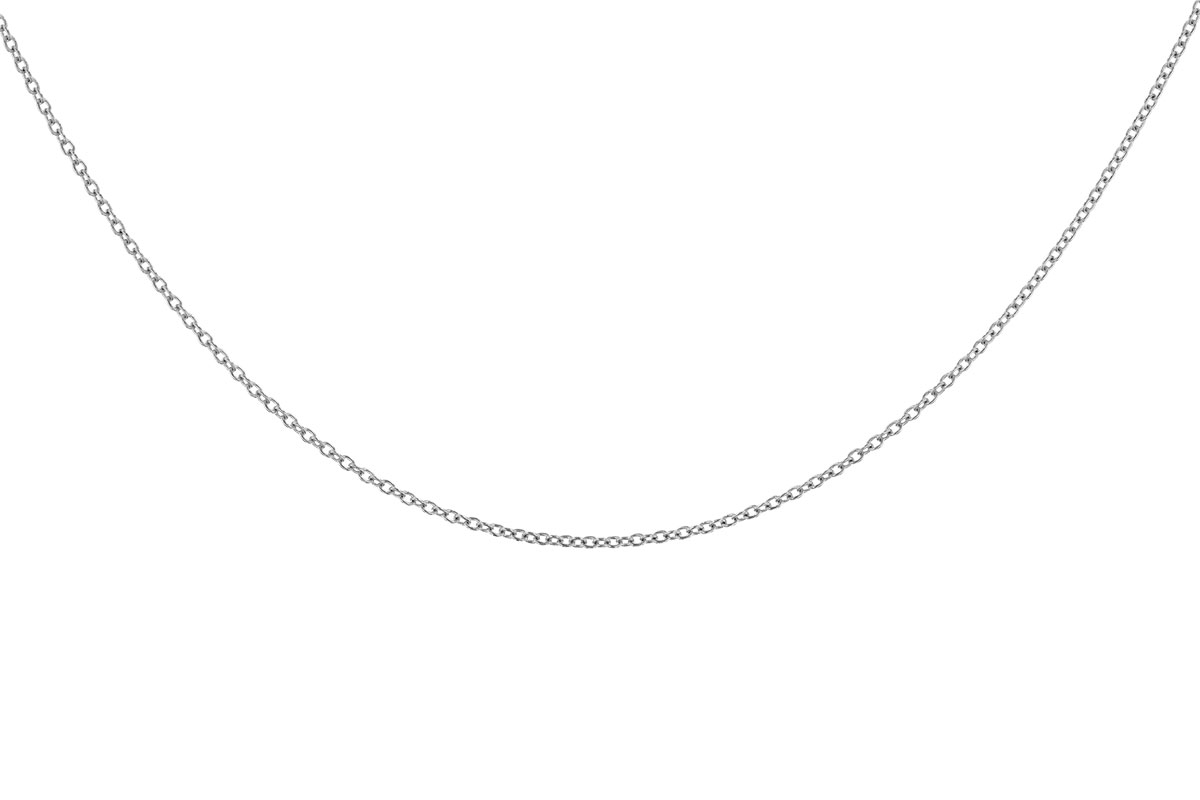 A328-79303: CABLE CHAIN (24IN, 1.3MM, 14KT, LOBSTER CLASP)
