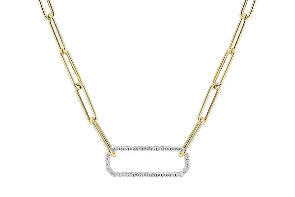 B328-72994: NECKLACE .50 TW (17 INCHES)
