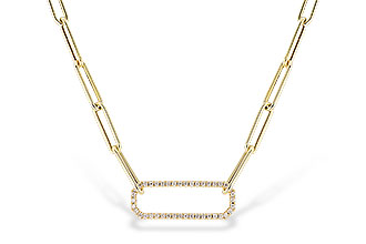 B328-72994: NECKLACE .50 TW (17 INCHES)