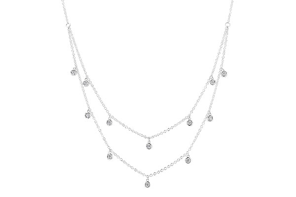 B328-73894: NECKLACE .22 TW (18 INCHES)