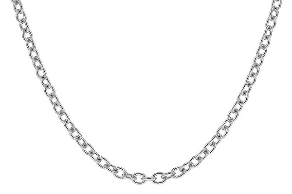 B328-79303: CABLE CHAIN (22IN, 1.3MM, 14KT, LOBSTER CLASP)