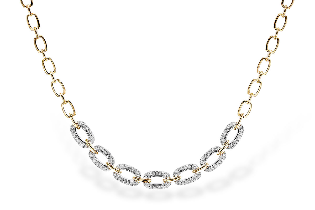 E328-73839: NECKLACE 1.95 TW (17 INCHES)