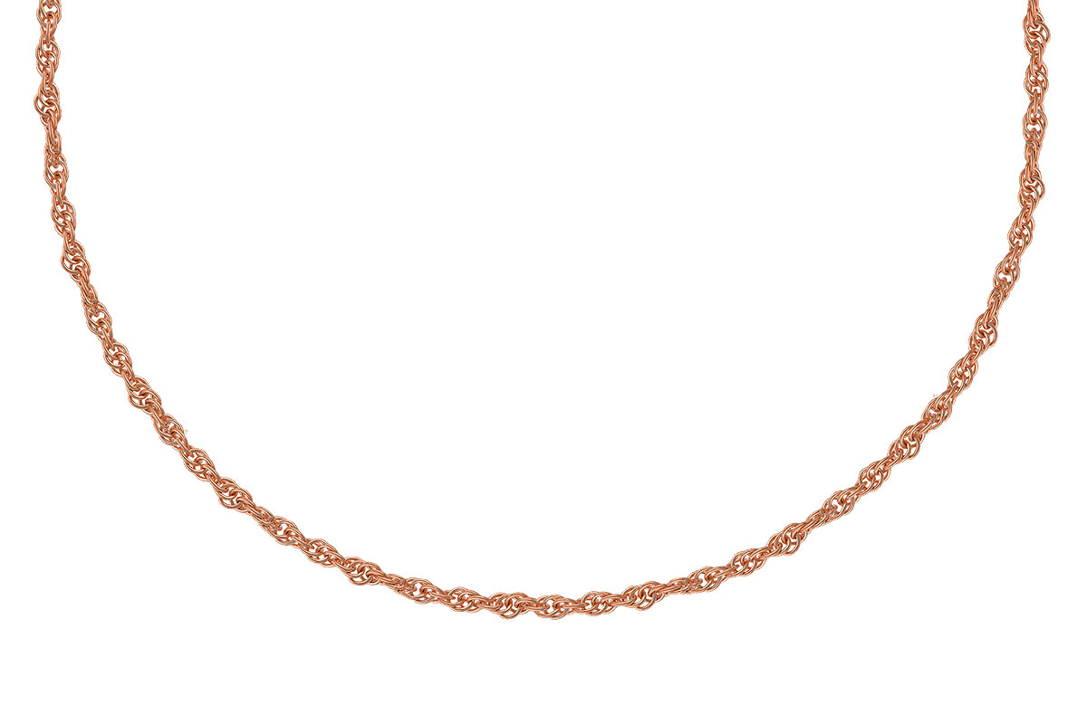 E328-78448: ROPE CHAIN (8IN, 1.5MM, 14KT, LOBSTER CLASP)