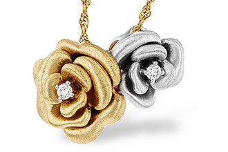 E330-54785: NECKLACE .06 TW
