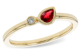 F329-65703: LDS RG .24 RUBY .26 TGW
