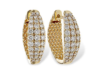 F329-67457: EARRINGS 1.50 TW
