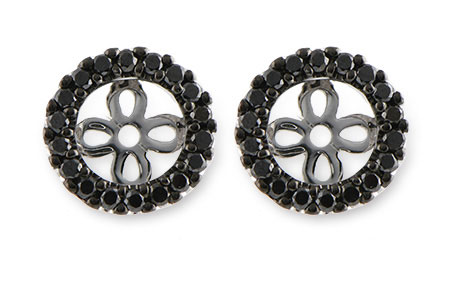 G243-28375: EARRING JACKETS .25 TW (FOR 0.75-1.00 CT TW STUDS)
