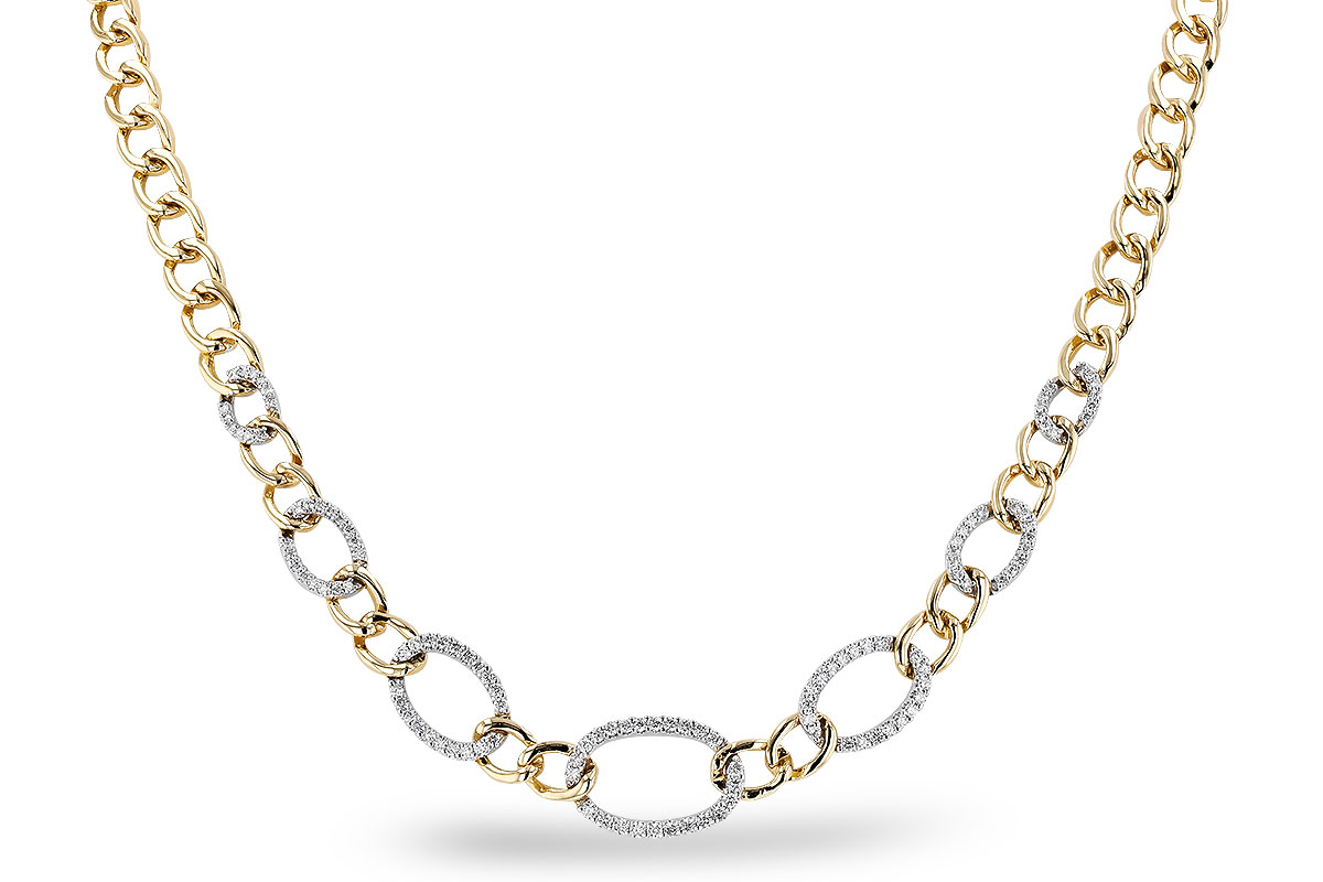 G328-73884: NECKLACE 1.15 TW (17")