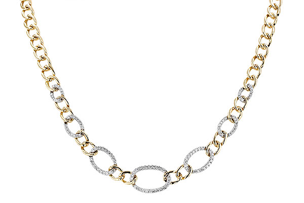 G328-73884: NECKLACE 1.15 TW (17")