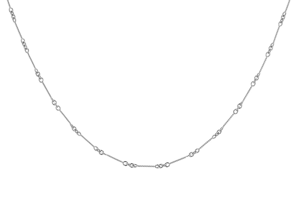 G328-78439: TWIST CHAIN (8IN, 0.8MM, 14KT, LOBSTER CLASP)