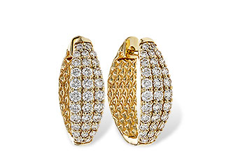 G329-67457: EARRINGS 1.00 TW