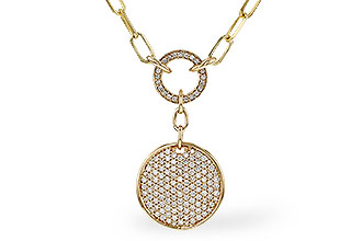 H329-65657: NECKLACE .92 TW (17")