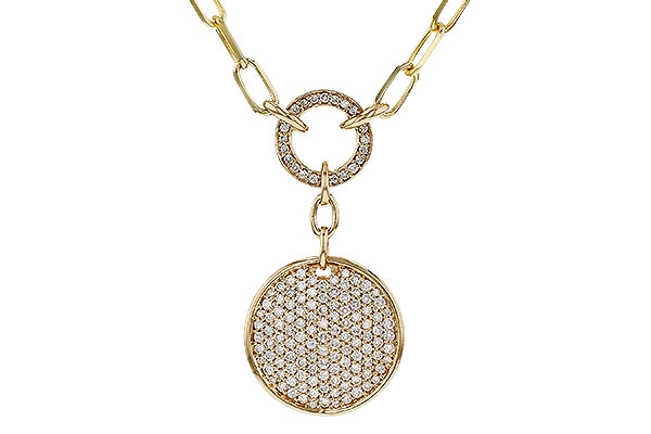 H329-65657: NECKLACE .92 TW (17")