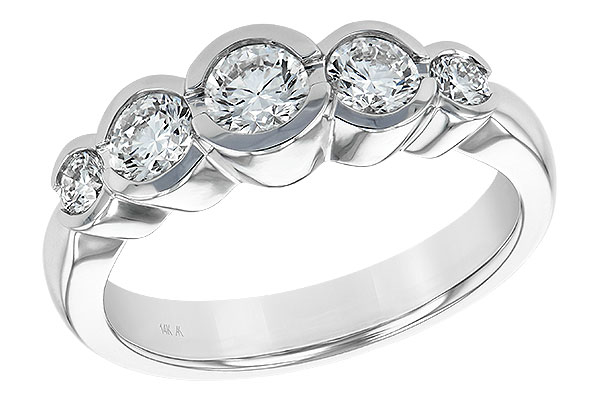 K147-87493: LDS WED RING 1.00 TW
