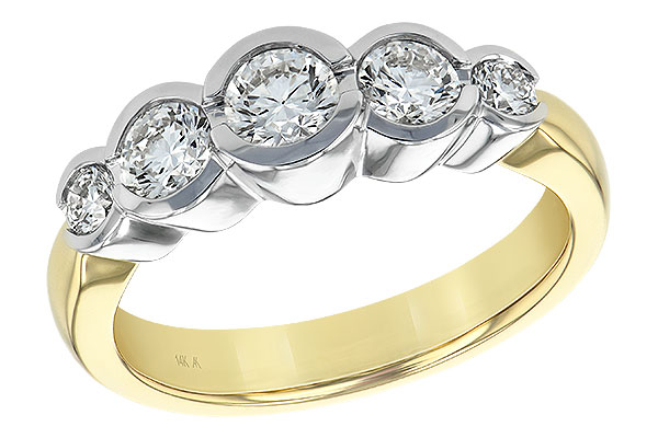 K147-87493: LDS WED RING 1.00 TW