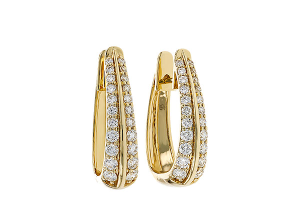 K329-66621: EARRINGS 1.00 TW