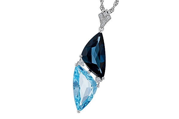 L329-65684: NECK 6.87 BLUE TOPAZ 6.97 TGW