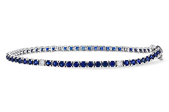 M329-64793: BRACELET 3.27 TW SAPP 3.52 TGW (7")